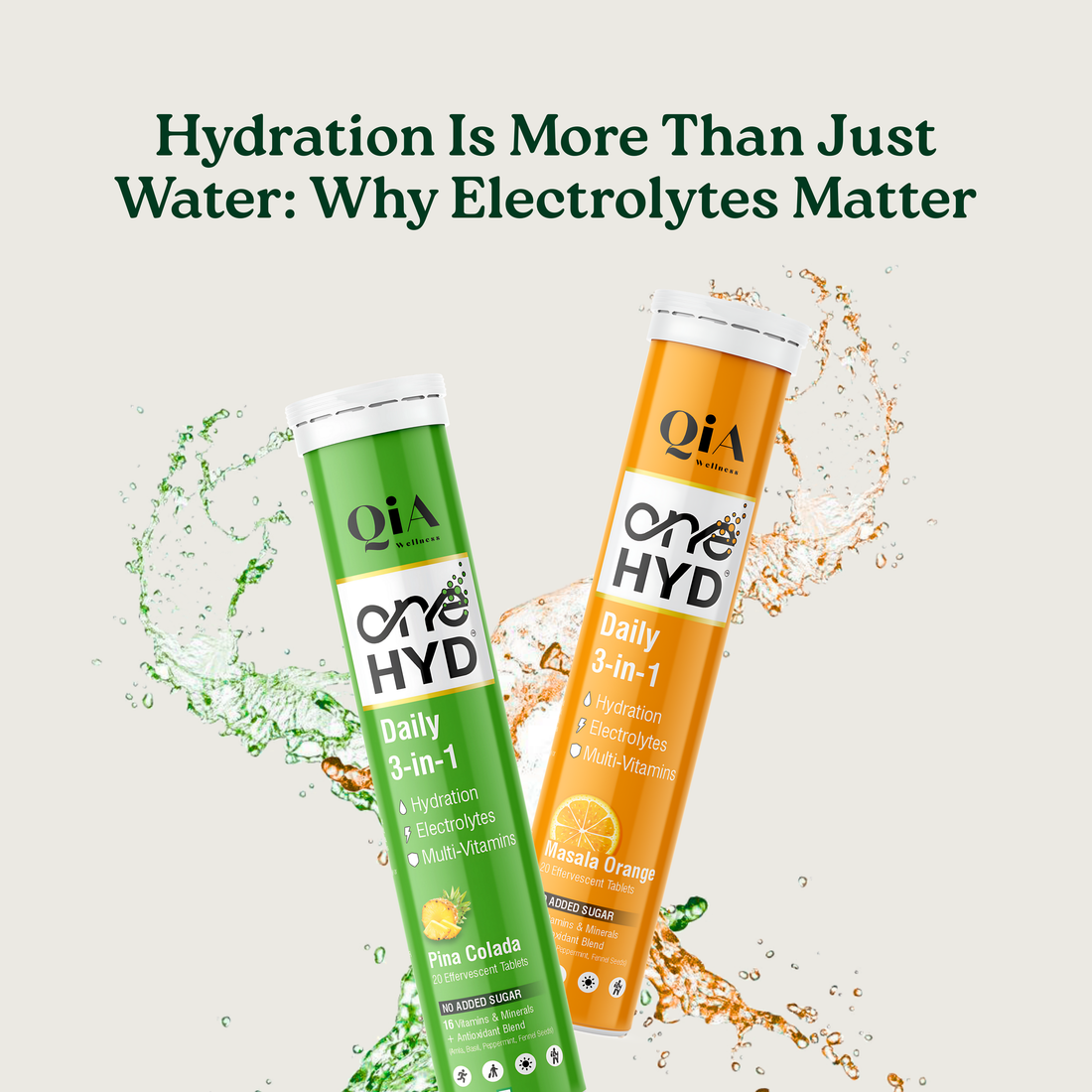 Hydration Is More Than Just Water: Why Electrolytes Matter in 2025 - Qia Wellness