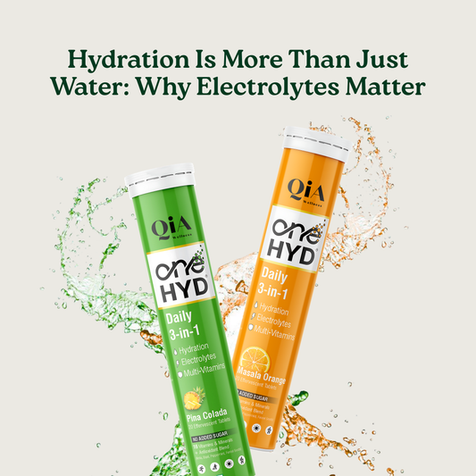 Hydration Is More Than Just Water: Why Electrolytes Matter in 2025 - Qia Wellness