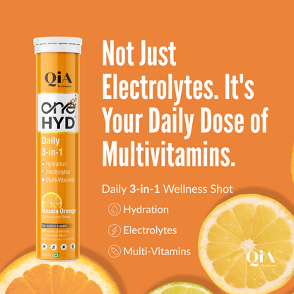OneHyd –  Instant Hydration &amp; Multi Vitamins Fizzy tabs. Zero sugar
