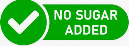 No added sugar