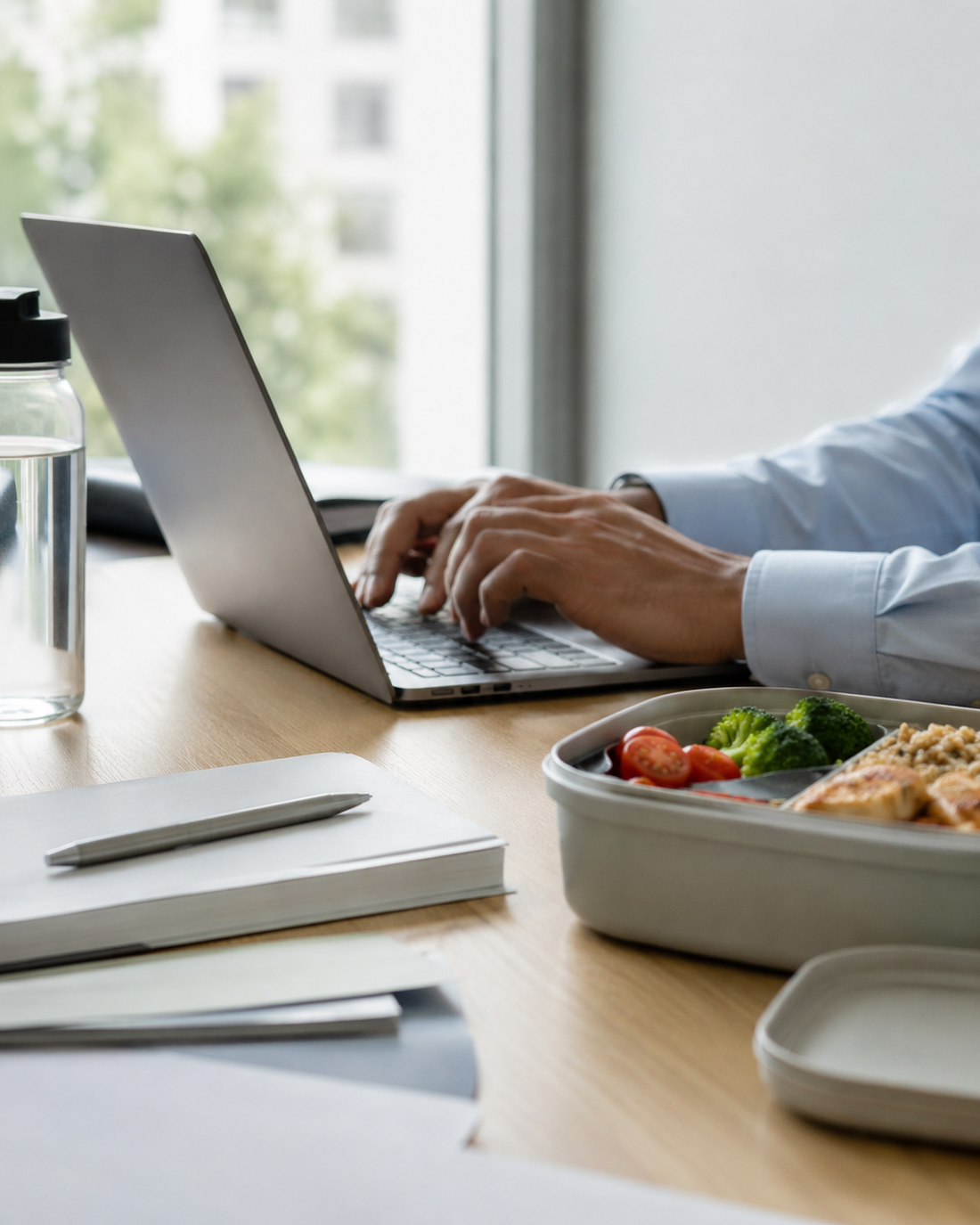 Office eating routine